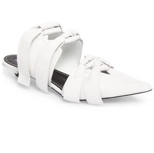 Proenza Schouler Tie Slide Mules. Size 37.5